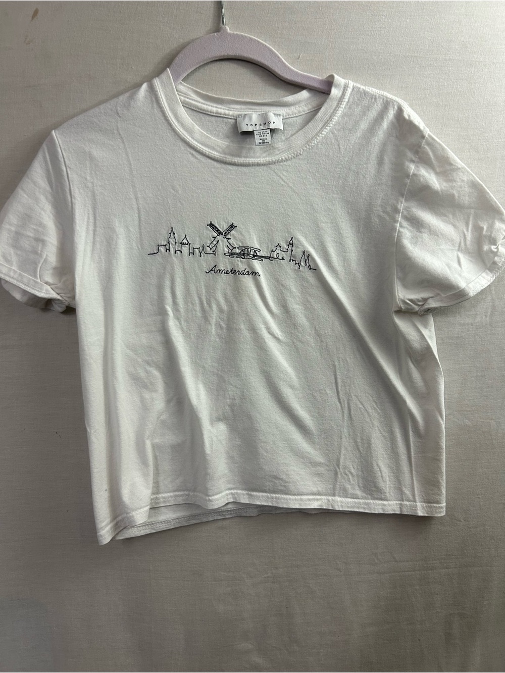 Topshop Amsterdam graphic t-shirt